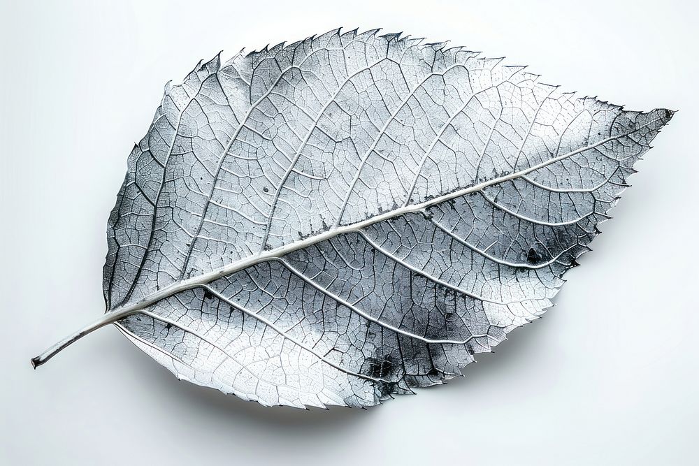 Leaf in titanium texture leaf nature plant.