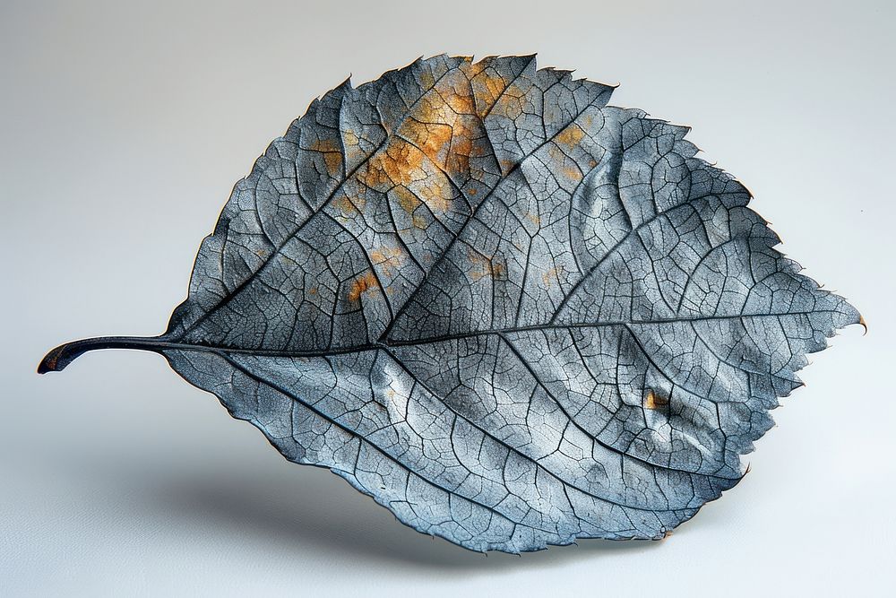 Leaf in titanium texture leaf plant tree.