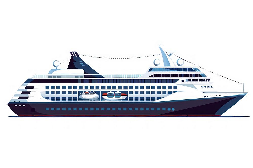 Cruise ship transportation vehicle boat.