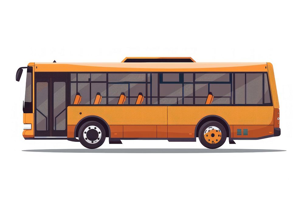 Bus transportation vehicle school bus.