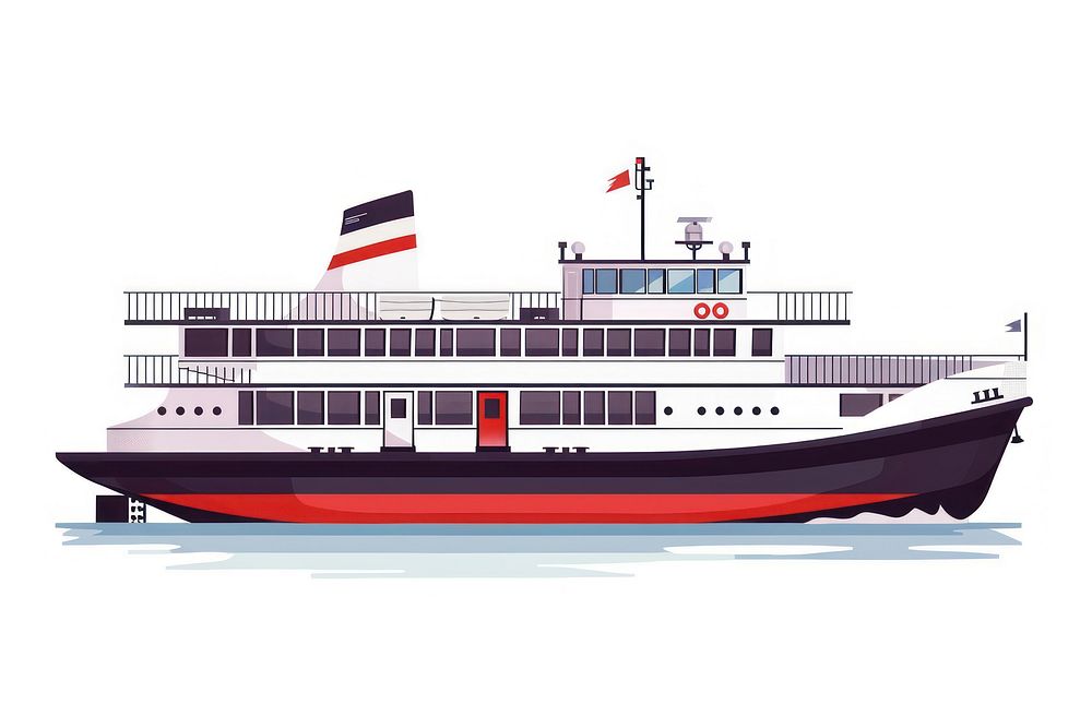 Ferry transportation vehicle boat.