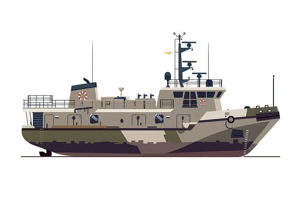 Landing ship transportation watercraft military.