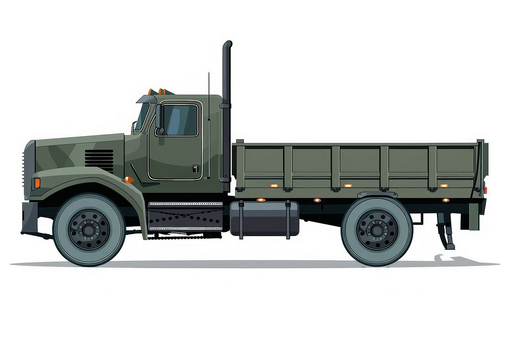 Truck transportation vehicle machine.