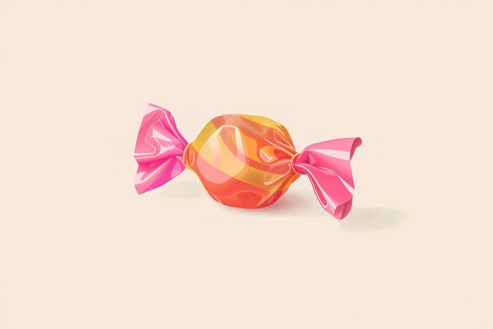 Colorful wrapped sweet candy sweets confectionery origami.