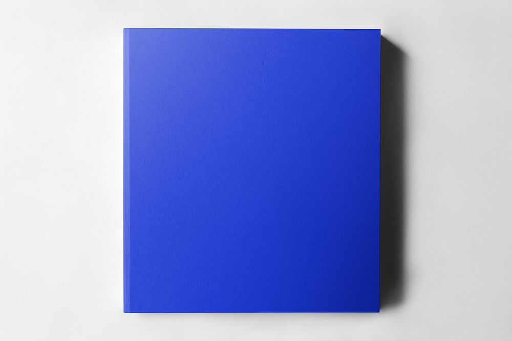 blue hardcover book