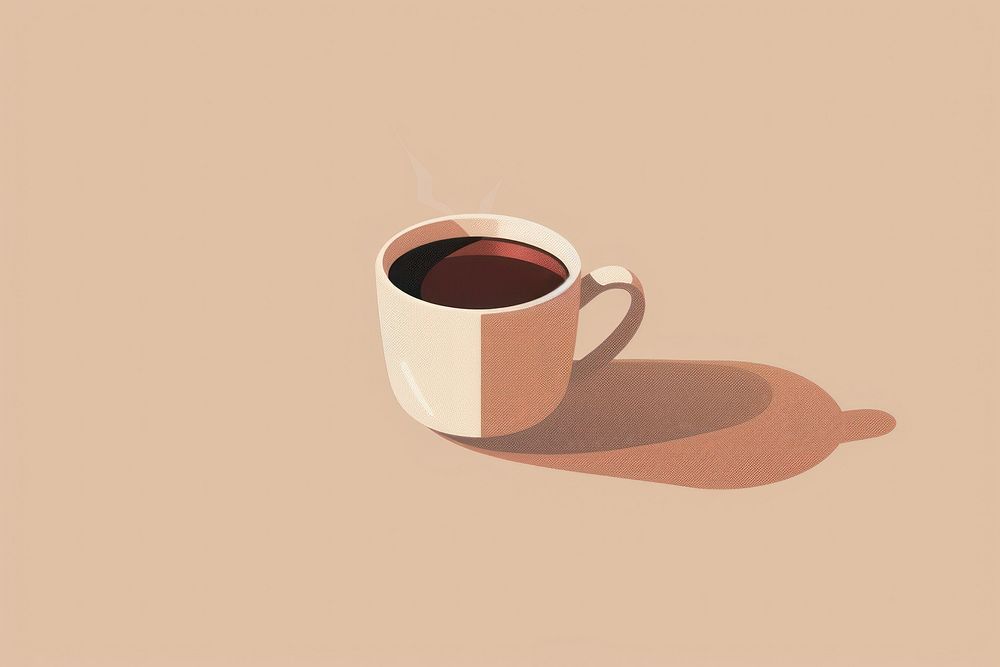 Coffee beverage drink cup.