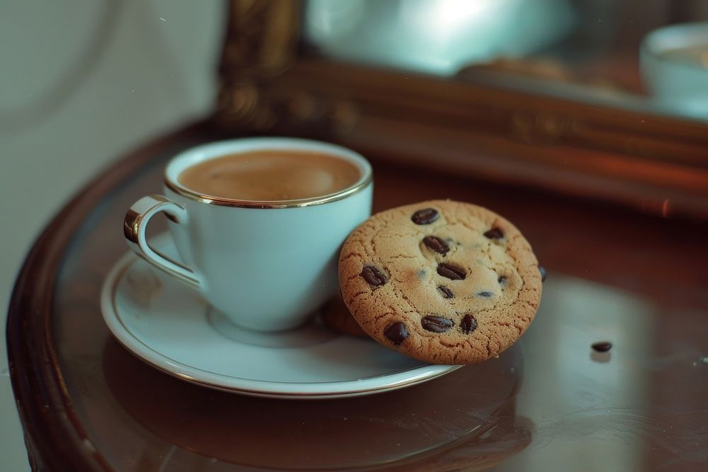 Coffees and cookie confectionery beverage biscuit.