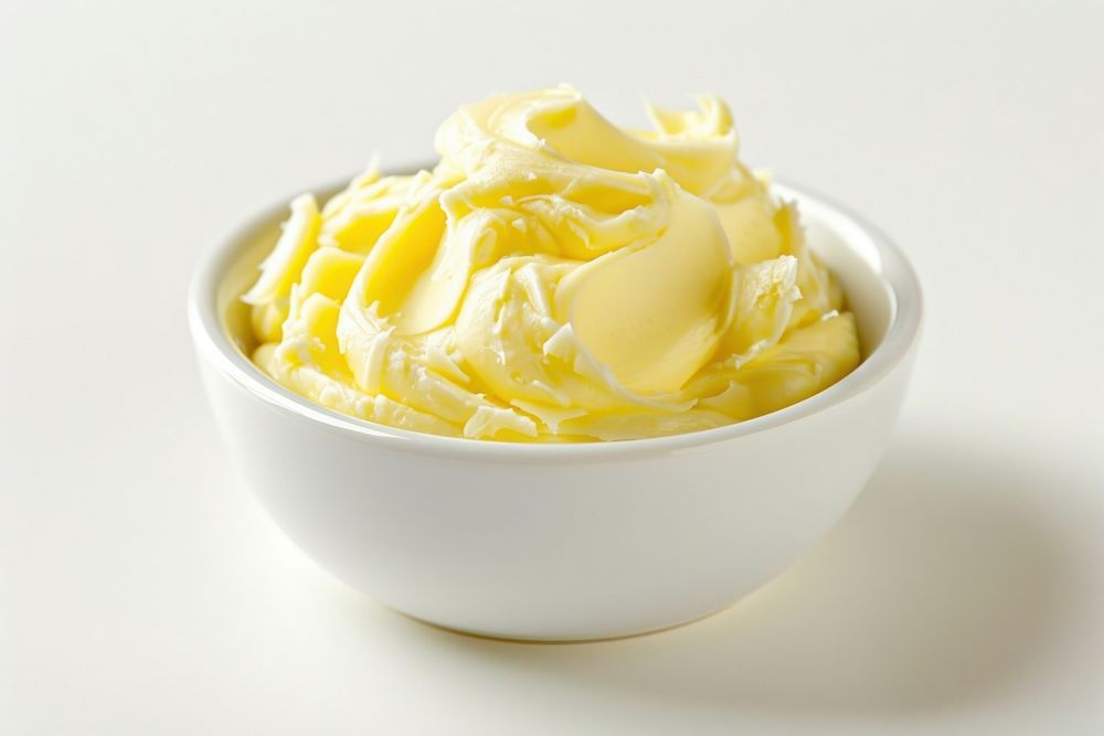 Fresh butter curled mayonnaise dessert blossom.