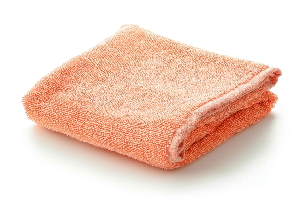 Folded micro fiber towel blanket diaper.