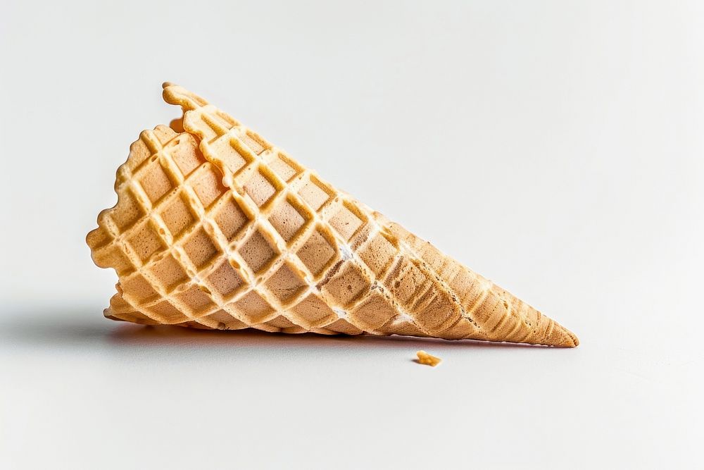 Cream cone ice cream football.