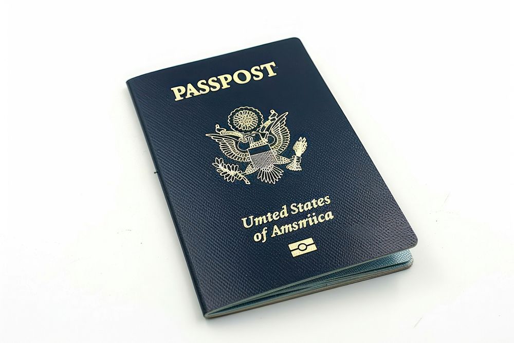 Passport document text id cards.