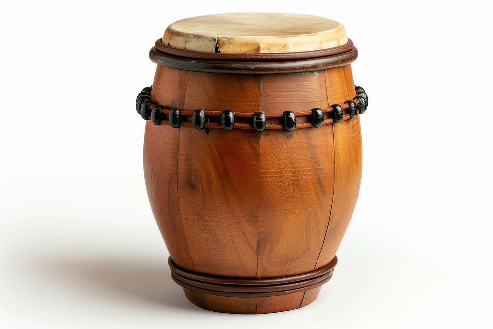 Conga drum percussion jar.