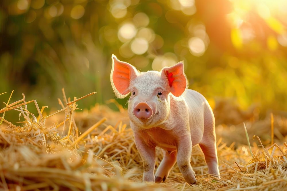 Pig animal mammal hog. | Free Photo - rawpixel