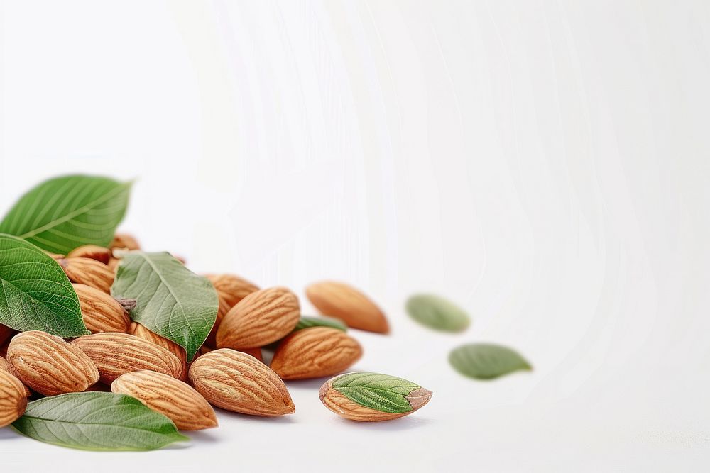Almond produce grain food.