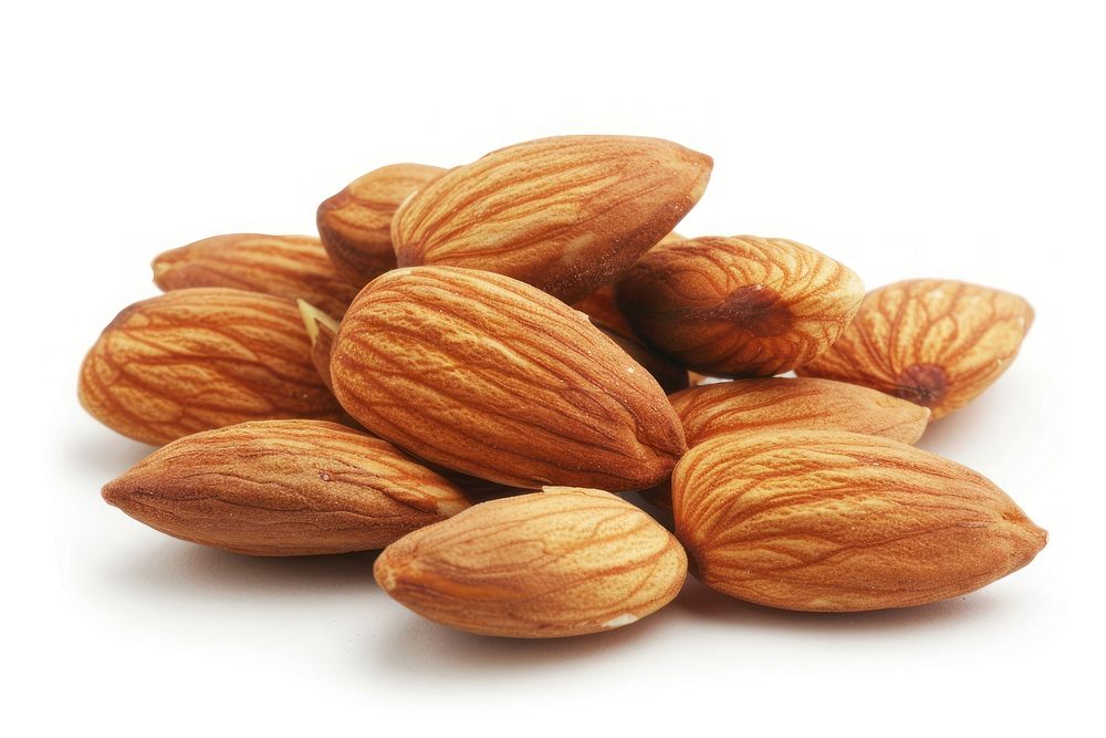 Almond produce grain bread.