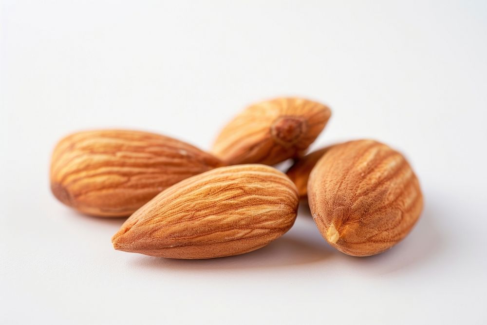 Almond produce grain bread.