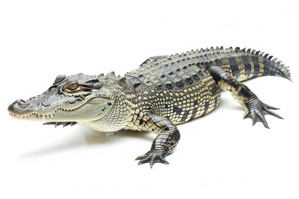 Crocodile alligator reptile animal.