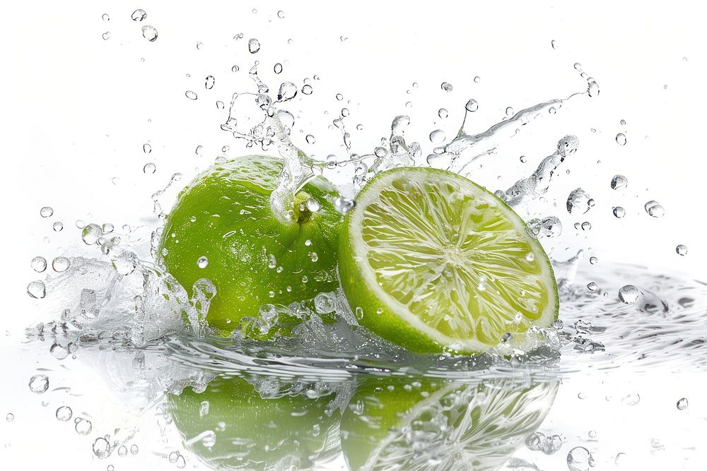 Lime produce fruit plant.
