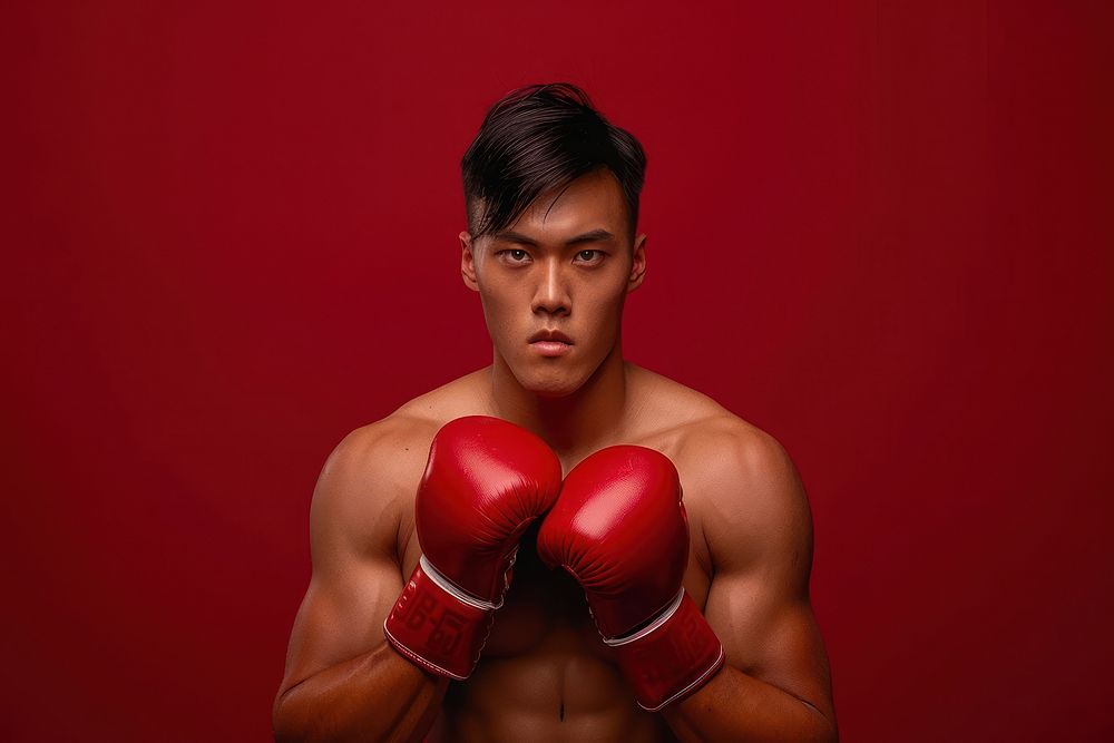 South east asian Sport man glove clothing apparel.