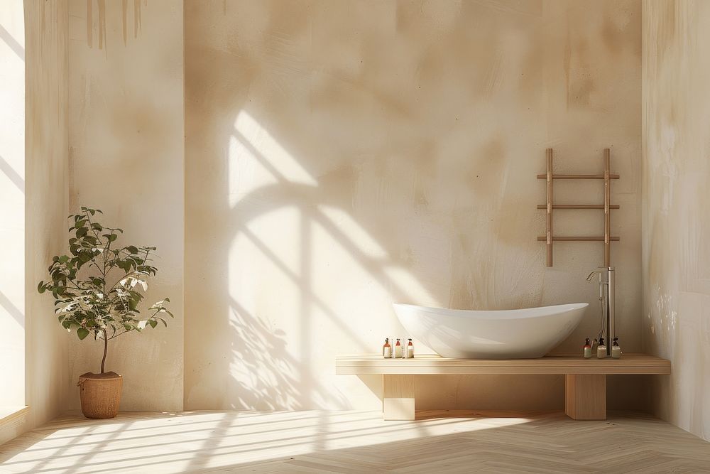 Spa treatment set flooring indoors bathing.