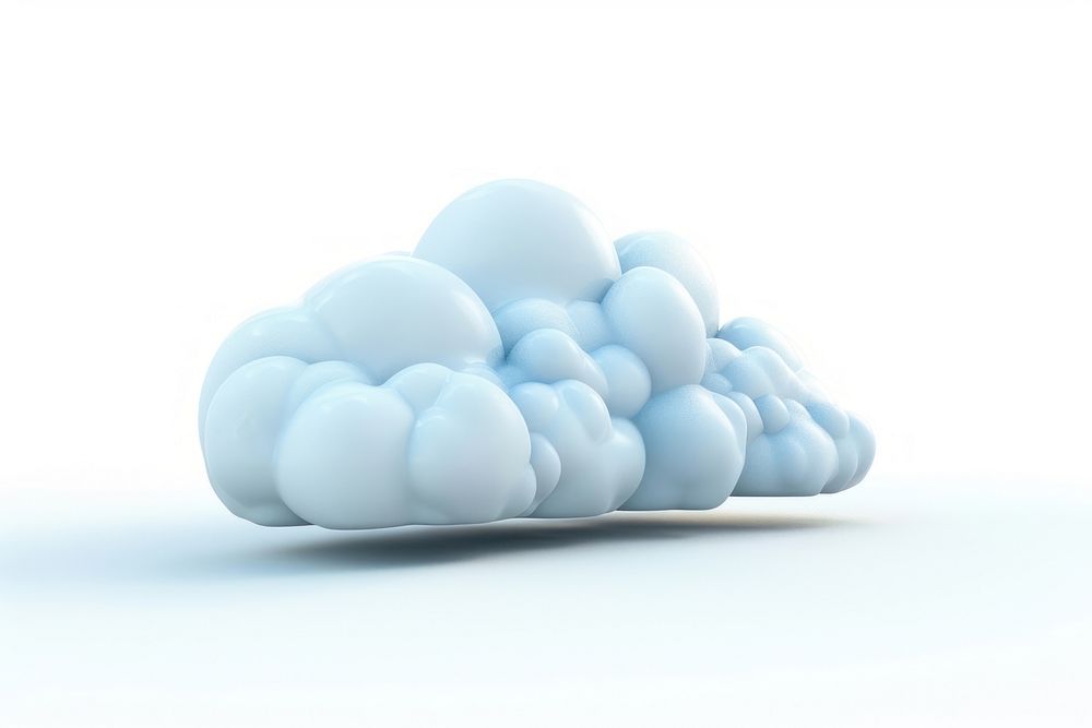 3d of cloud computing outdoors nature foam.