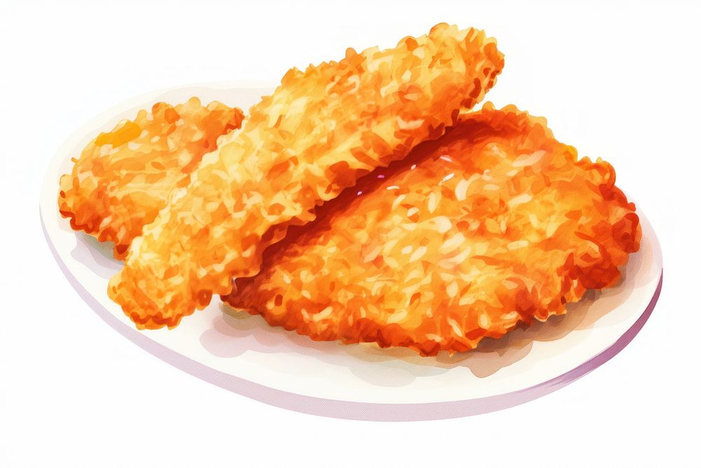 Tonkatsu japanese food fritters nuggets Free Photo Illustration