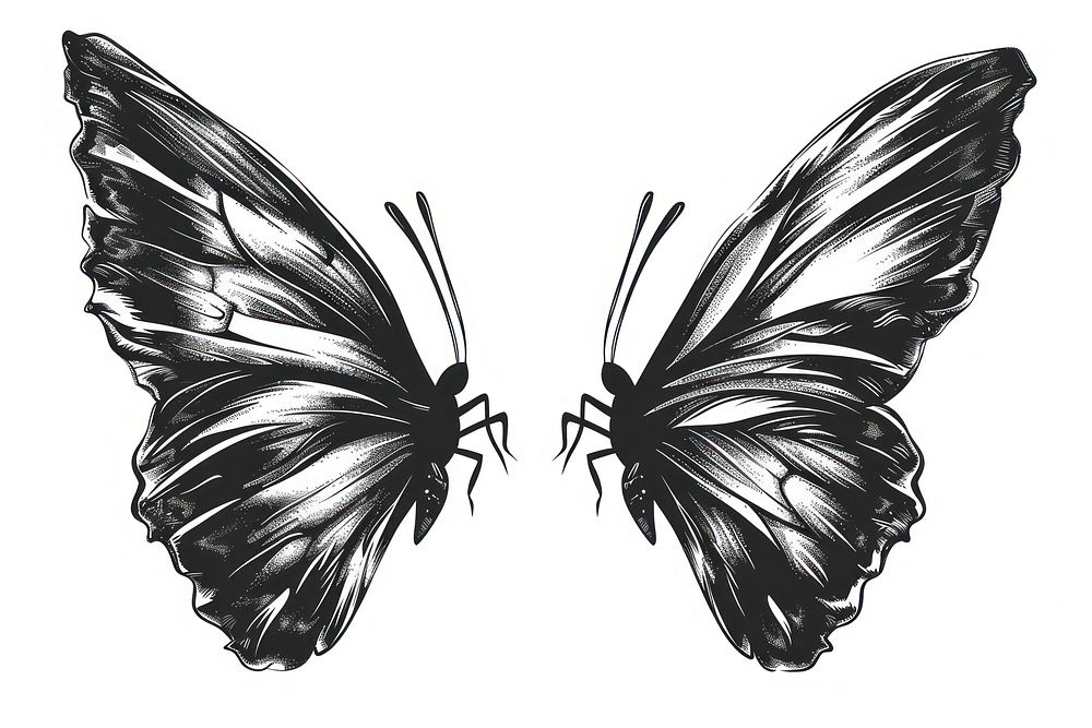Brush Wings icon art invertebrate illustrated.