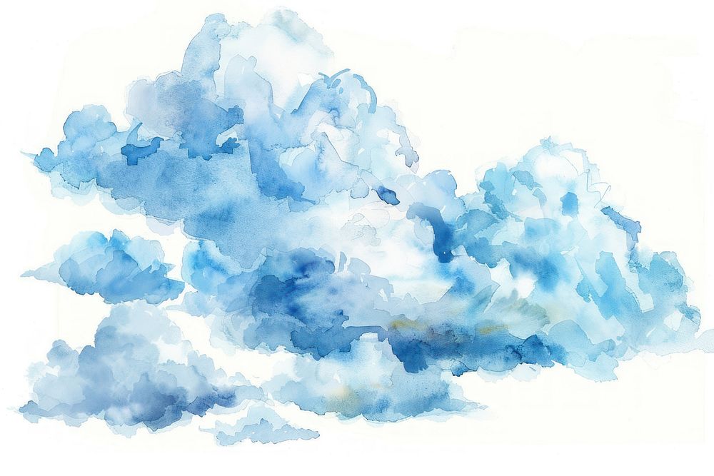 Sky cloud in the morning outdoors painting weather.