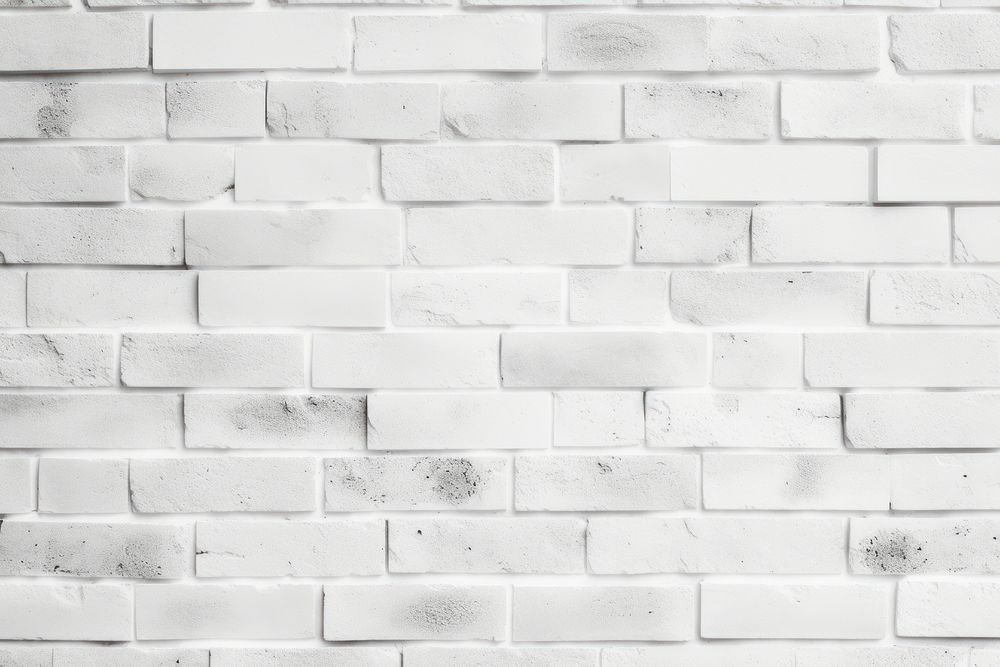 Abstract white brick wall texture architecture building.