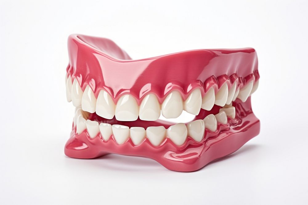 Dentist dental model dessert person mouth.