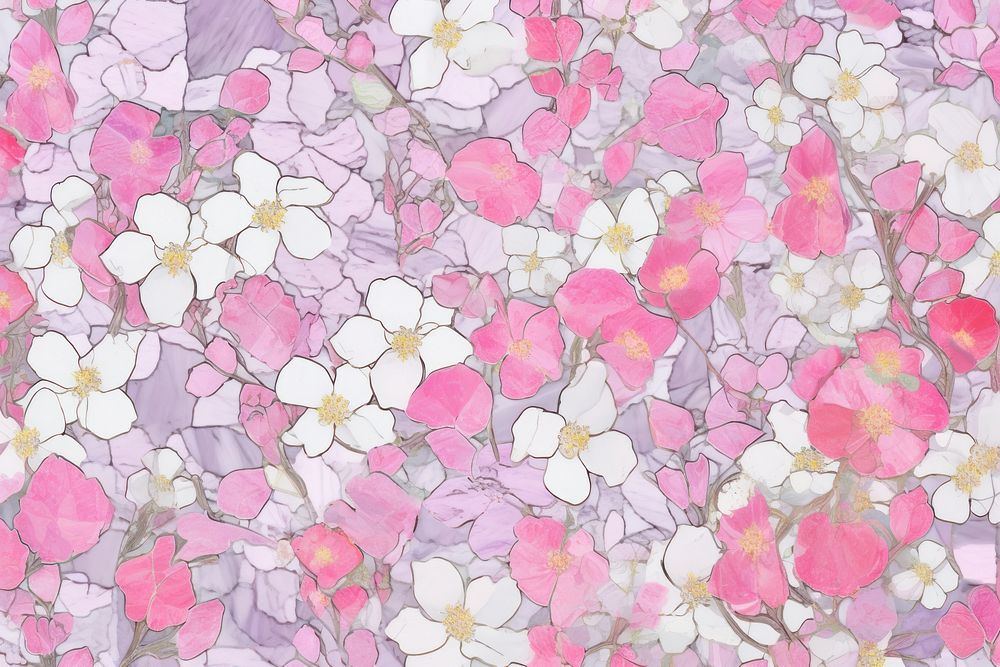 Flowers pattern marble wallpaper blossom petal plant.