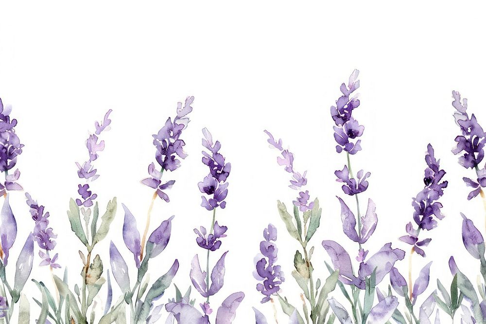 Rendering of Lavender Flower lavender flower blossom.