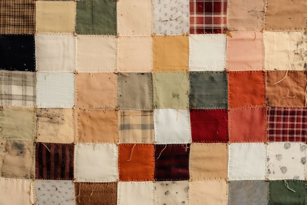 25 patch quilt block pattern patchwork person linen.