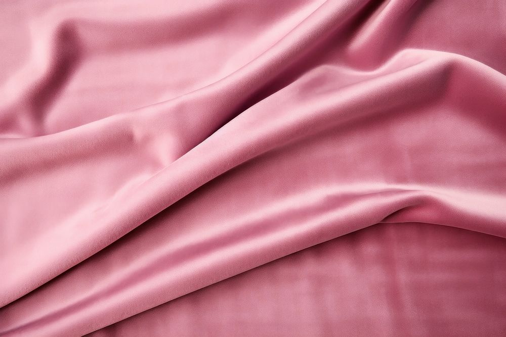 Velvet pink silk.