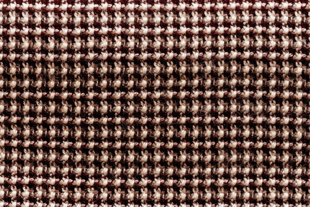 Check and tweed seamless houndstooth pattern texture woven linen.
