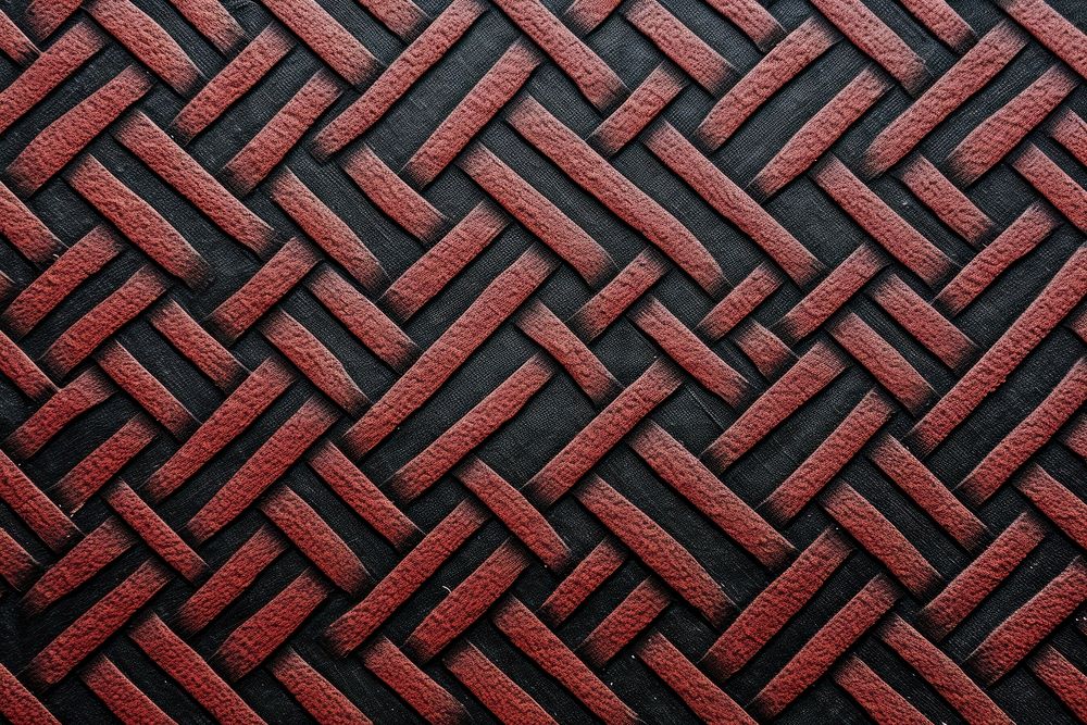 Geometry texture classic block print pattern weaving person symbol.