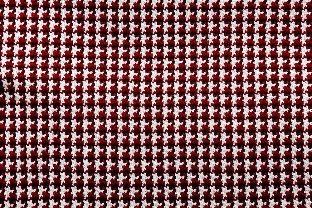Houndstooth pattern tablecloth clothing knitwear.