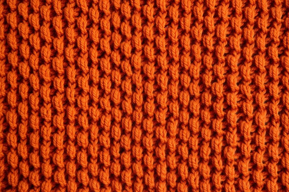 Knit orange clothing knitwear knitting.