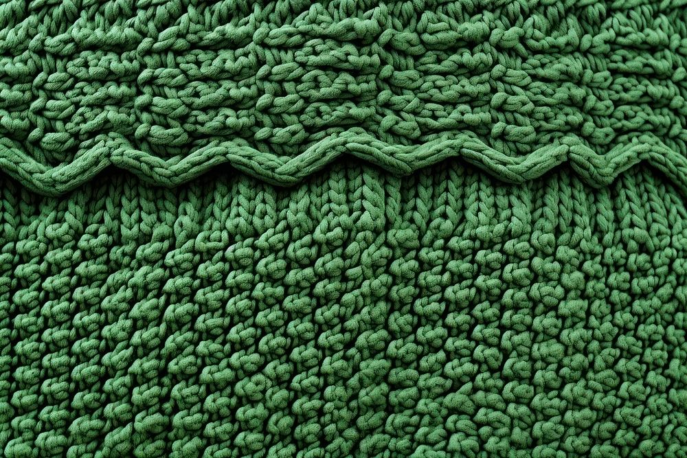 Knit crocodile texture vegetation clothing.