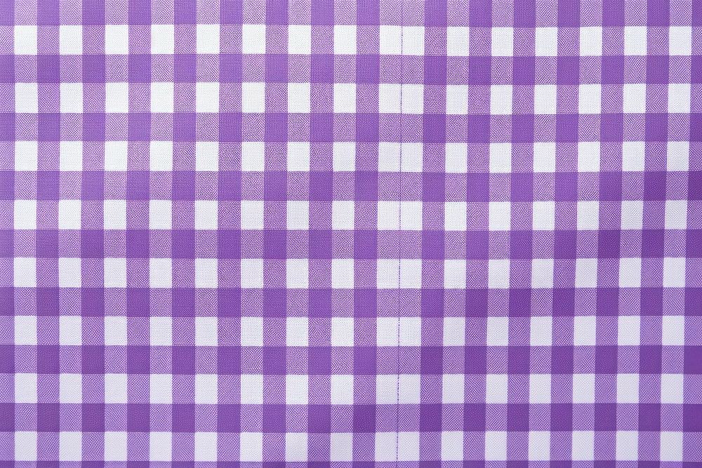 Purple gingham pattern tablecloth linen home decor.