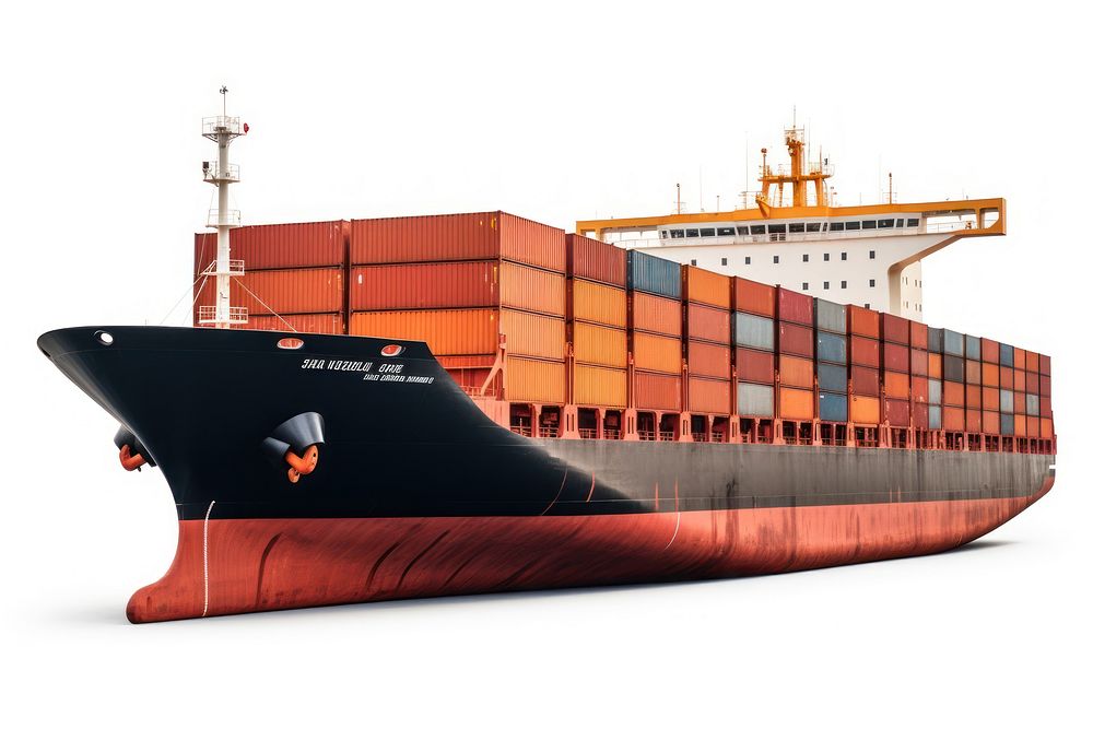 Cargo ship transportation watercraft freighter.