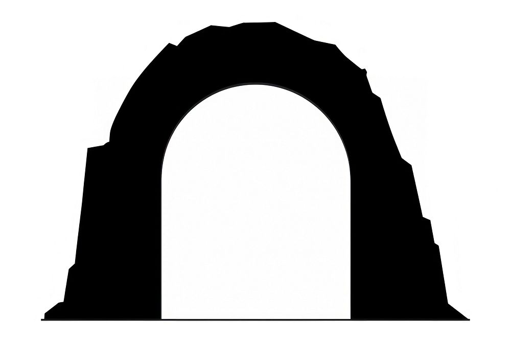 A Arch monolith shape arch architecture clothing.
