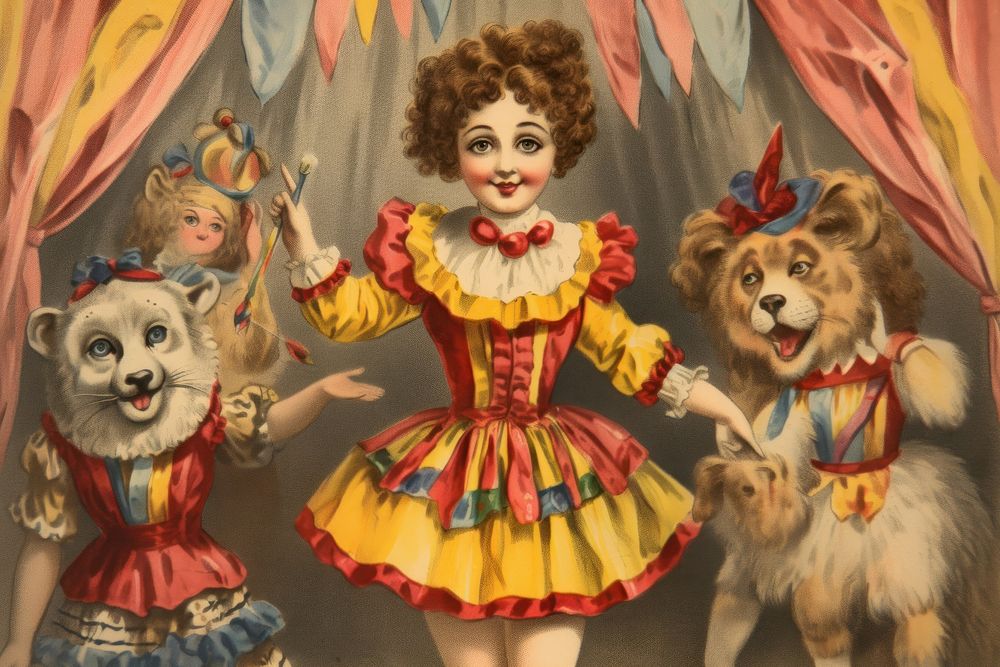 A circus animal clothing apparel costume.