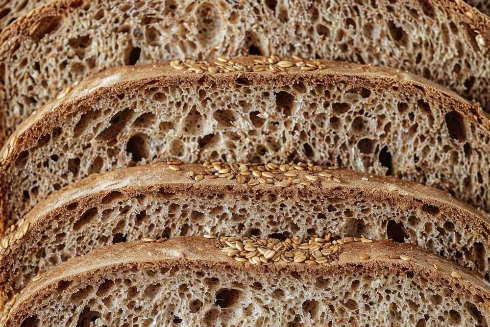 Whole grain bread produce food.