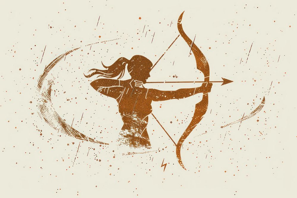 Sagittarious archery sports creativity.