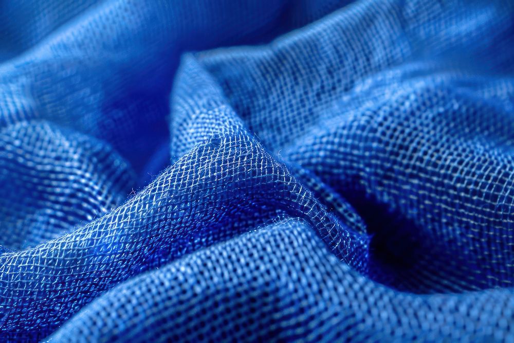 Race fabric backgrounds blue material.