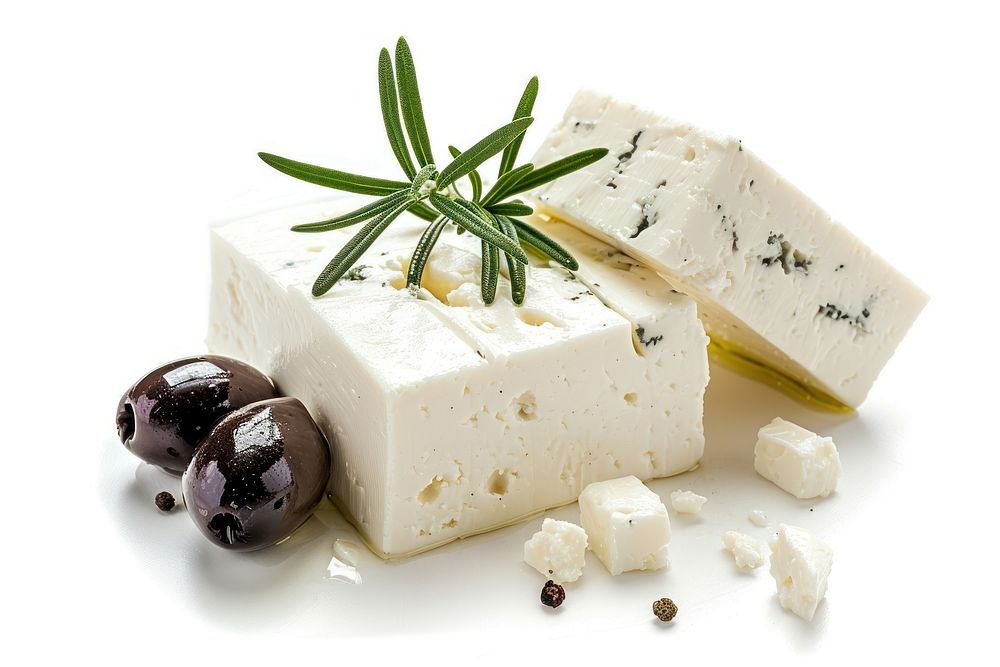 Whole feta cheese with olive food parmigiano-reggiano vegetable.