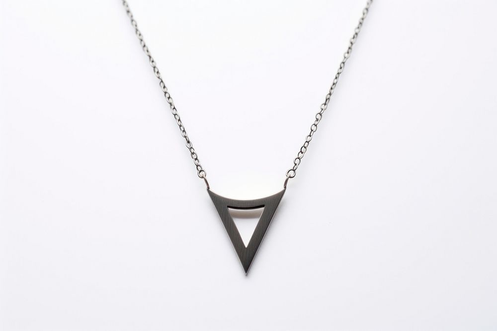 Necklace accessories accessory triangle.
