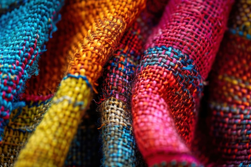 Fabrics texture clothing knitwear weaving.