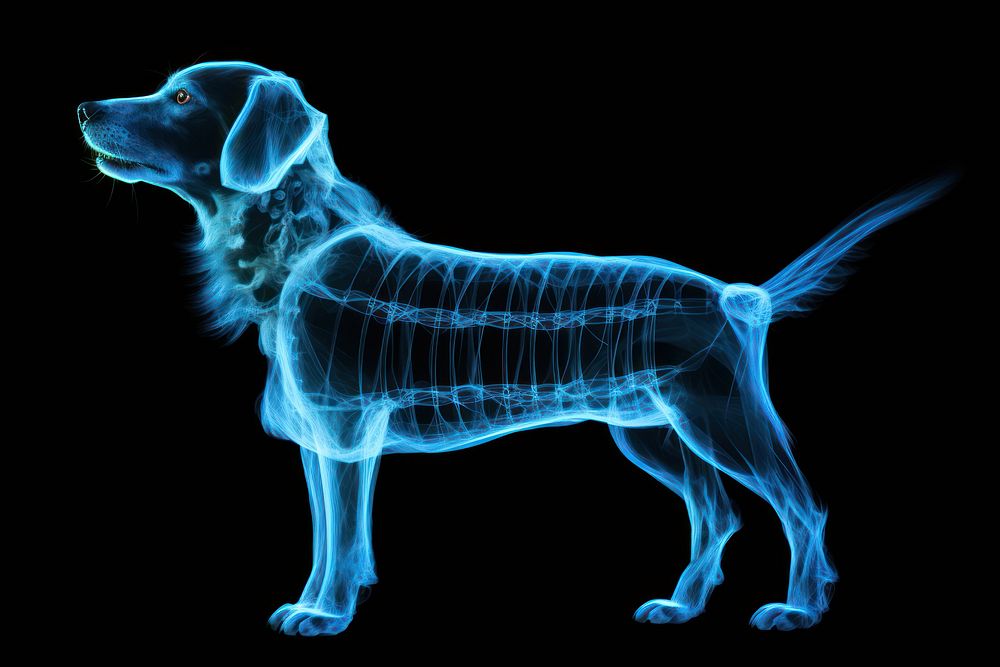 Dog animal mammal x-ray.